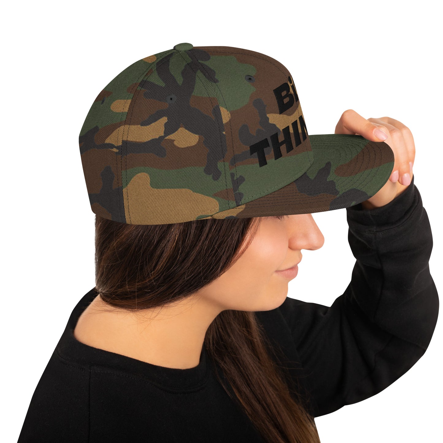 Big Things Snapback Hat