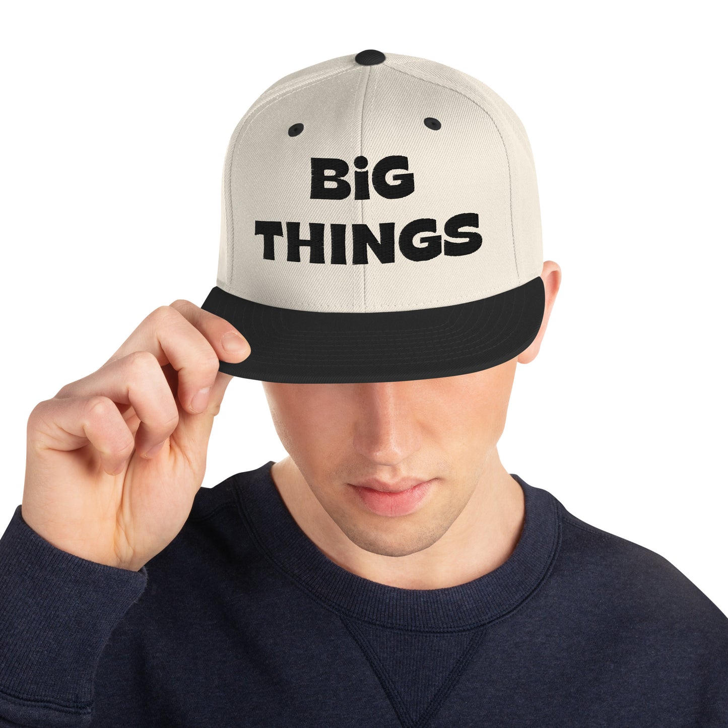 Big Things Snapback Hat