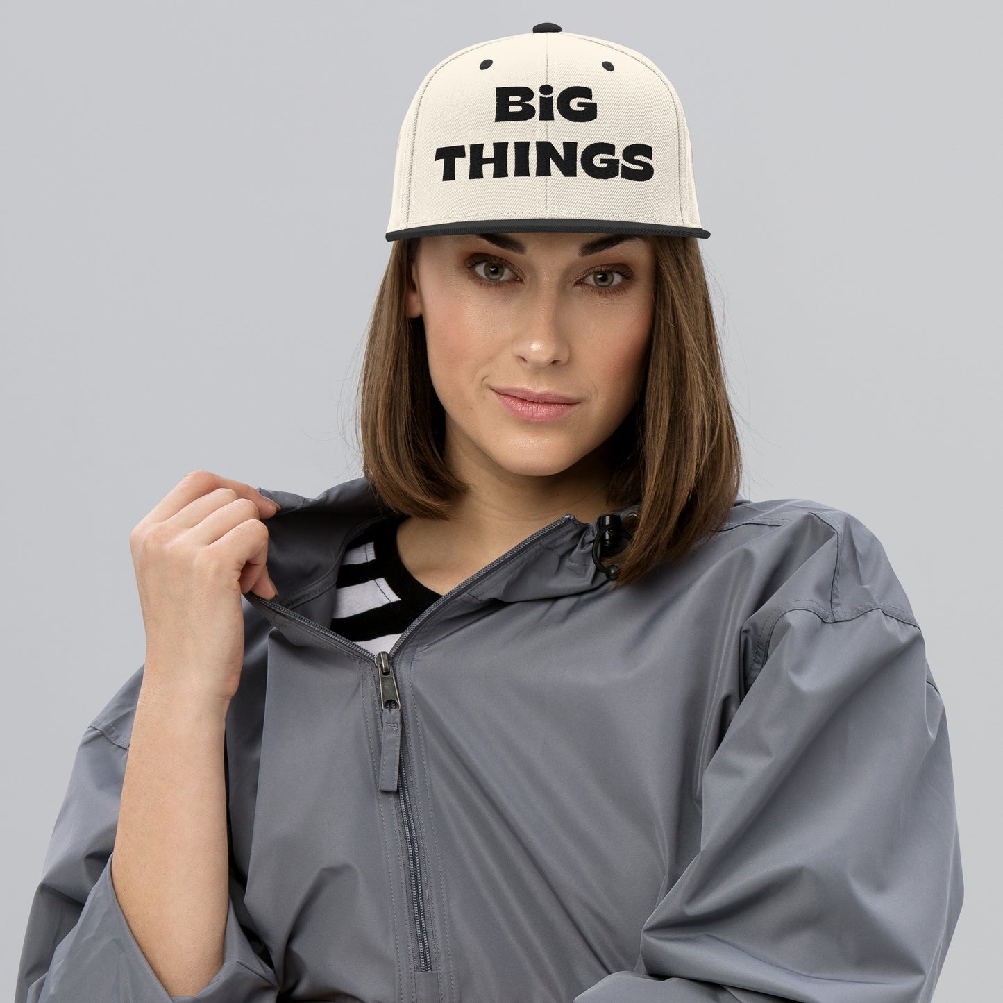 Big Things Snapback Hat