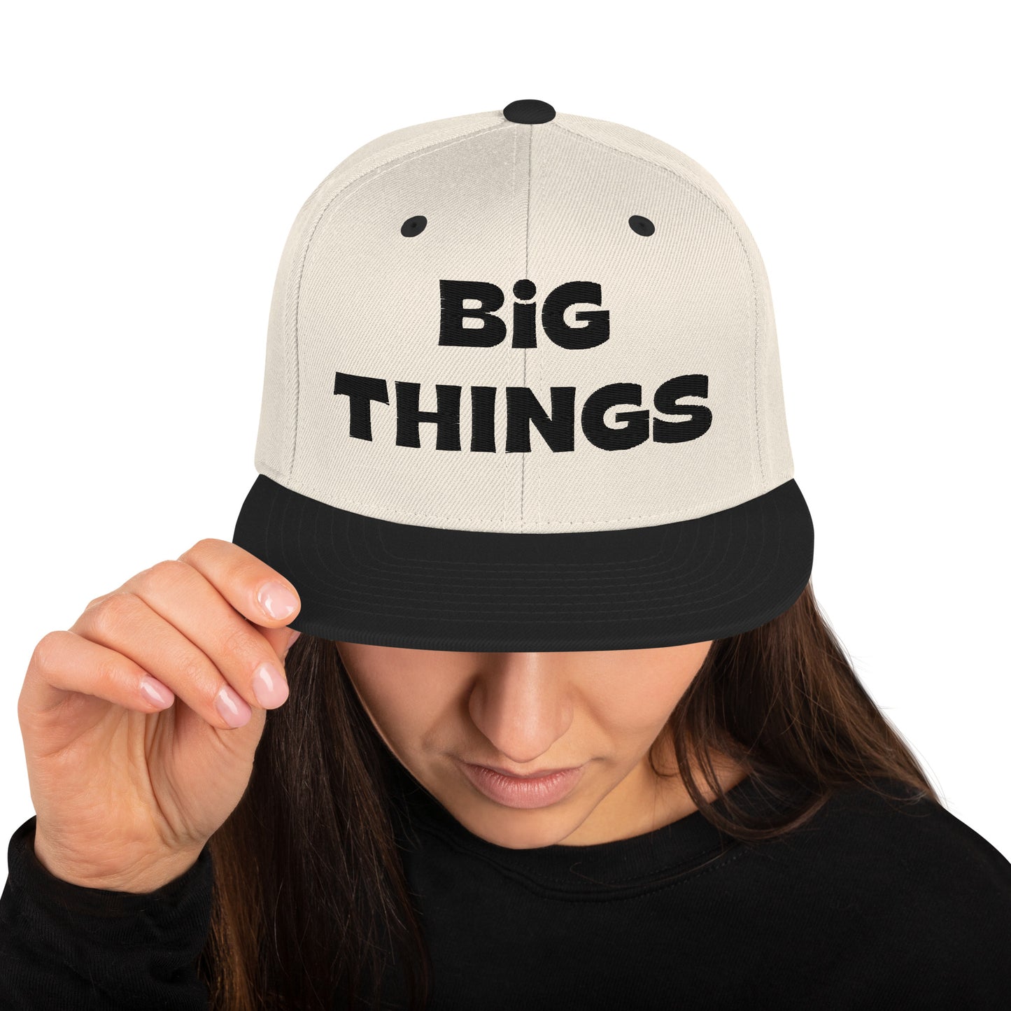 Big Things Snapback Hat