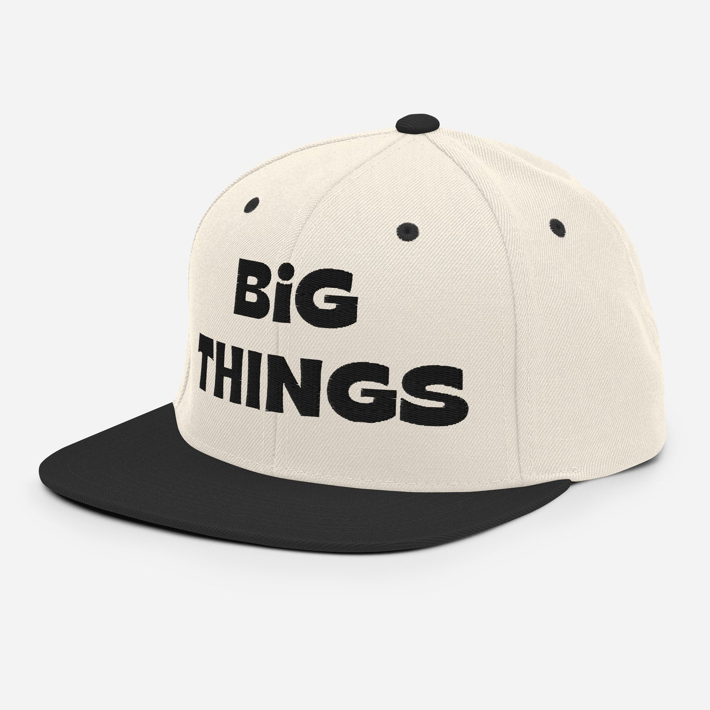 Big Things Snapback Hat
