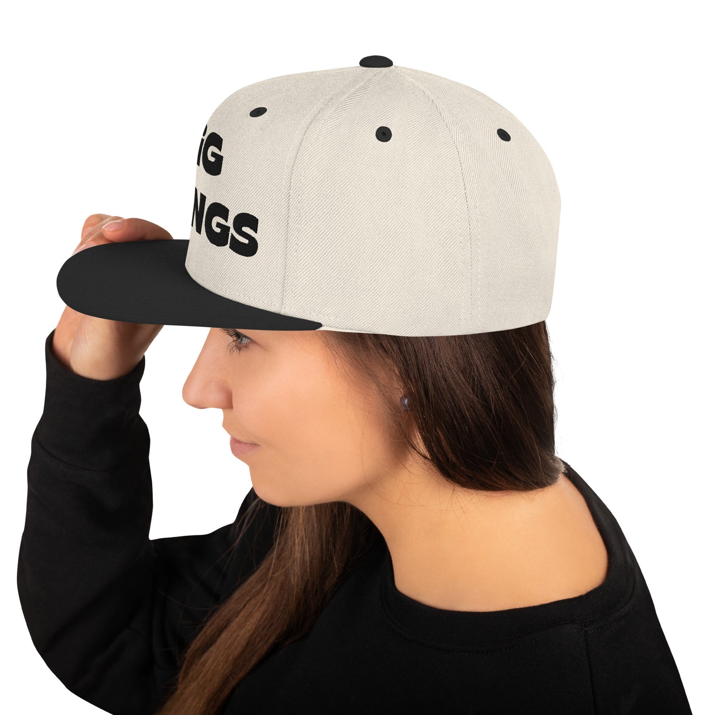 Big Things Snapback Hat