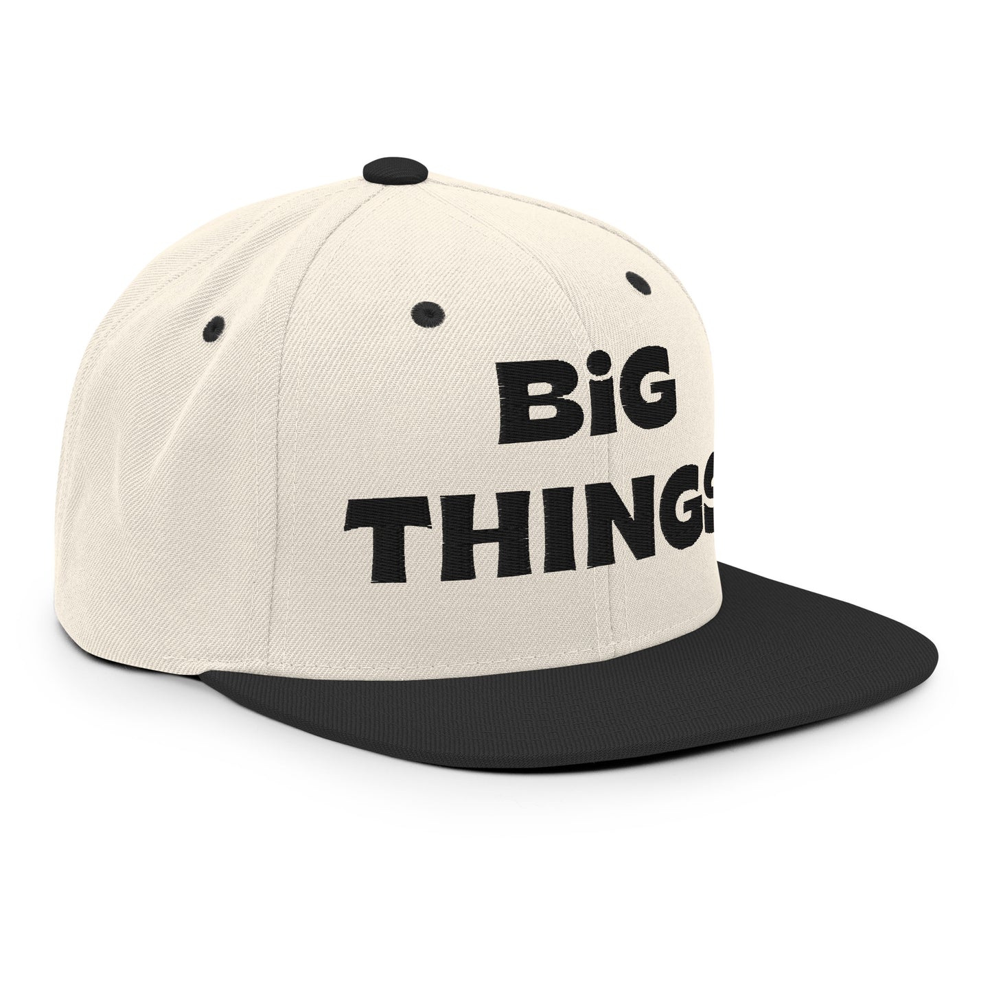 Big Things Snapback Hat