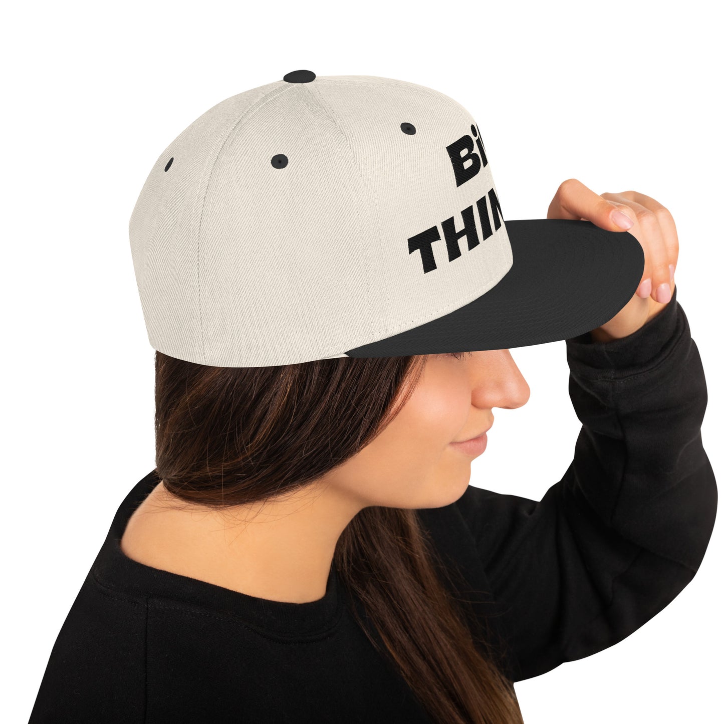 Big Things Snapback Hat