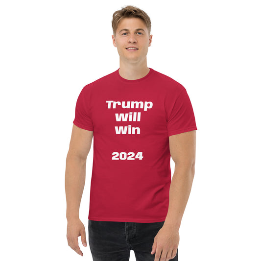 Trump Will Win Men's classic tee